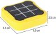 Melissa & Doug Kółko krzyżyk gra elektroniczna logiczna tic tac toe konsola przenośna żółta Kik Sp. z o. o. Sp. k. 9