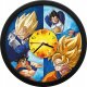 KIDS Zegar Ścienny na Ścianę Duży 25cm dla Dziecka Dzieci / Dragon Ball / DB00001 2