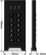 iStorage diskAshur M2 PIN 1 TB USB Type-A / USB Type-C 3.2 Gen 1 (3.1 Gen 1) Czarny 3