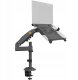 North Bayou H100-FP Ergonomiczny uchwyt biurkowy do laptopa / monitora Regulacja 3D 1