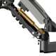 North Bayou H100-FP Ergonomiczny uchwyt biurkowy do laptopa / monitora Regulacja 3D 4
