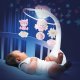 Infantino Muzyczna karuzelka 3w1 pudrowy róż B-kids 4