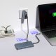 14w1 HUB do 3 monitorów USB-A USB-C DisplayPort HDMI RJ45 SD TF mini jack - szary 14w1 HUB do 3 monitorów USB-A USB-C DisplayPort HDMI RJ45 SD TF mini jack - szary 6