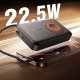Powerbank Joyroom JR-PBM02 22,5W 10000mAh 3w1 indukcyjny magnetyczny kompatybilny z MagSafe z wbudowanym kablem - czarny 2