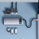 HUB USB Baseus Metal Gleam 1x SD 1x USB-C PD 1x microSD 1x HDMI  + 3x USB-A 2.0 3.0 (6932172682750) 3