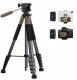 Statyw Statyw Fotograficzny Foto 190cm 4kg Uchwyt Na Telefon + Pilot / K&f Kf09.155 8