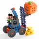 Marioinex Klocki waffle Farmer wózek widłowy 50el 07511 4