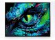 DIAMOND DOTZ ADULTS FLOCKED NEON DRAGON EYE. 2