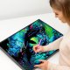 DIAMOND DOTZ ADULTS FLOCKED NEON DRAGON EYE. 3