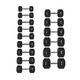 HMS hantel Hex Pro gumowany 1 x 16 kg 6