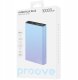 Mocny Powerbank Podróżny 2w1 10000mah 22.5w Usb Usb-a + Usb-c Type-c Proove / Pbf122120009 / Hyper Flux Plus / Niebieski 6