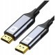 Kabel Co2 DisplayPort - HDMI 3m szary 1