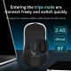 Mysz Aptel Mysz gamingowa bezprzewodowa  Ajazz  AJ159P MC -3 Mod-White-Pixart 3311 Charging Dock 2
