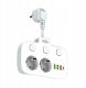 Rozgałęźnik podwójny na kablu z indywidualnymi włącznikami + USB R-273SWS/CA 2