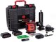 POZIOMICA LASEROWA LASER KRZYŻOWY 360 4D ZIELONY ELEKTRONICZNY KOMPENSATOR 5