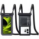 Mobile Origin Waterproof Floating Case with Small Pouch 6,8" - black/white 5