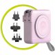 Powerbank Mobile Origin Travel Charger 10000mAh Różowy 9