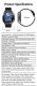SMARTWATCH ZEGAREK WATCH MENU PL DAMSKI MĘSKI ROZMOWY SPORT POLSKIE PULS TS400 35