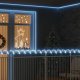 vidaXL Lina świetlna z 120 diodami LED Zimna biel 5 m PVC 1
