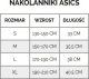 Nakolanniki siatkarskie ochraniacze na kolana do siatkówki Asics Basic Kneepad białe 3053A179 100 S 3