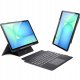 DUX DUCIS Case DK Foldable with Wireless Keyboard For SAMSUNG Tab S10 FE Plus, Black 1