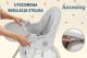 Lionelo DZIECIĘCE KRZESEŁKO DO KARMIENIA CYNAMONEK 4W1 SZARE 11