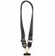 GUESS uniwesalny pasek GUUCNP4DGMK (4G PU Strap Tether Patch Strass Metal Logo) czarny 1