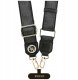 GUESS uniwesalny pasek GUUCNP4DGMK (4G PU Strap Tether Patch Strass Metal Logo) czarny 3