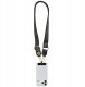 GUESS uniwesalny pasek GUUCNP4DGMK (4G PU Strap Tether Patch Strass Metal Logo) czarny 4