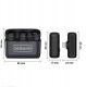 Mikrofon Krawatowy Bezprzewodowy USB-C Bluetooth Pojemnościowy do Telefonu 14