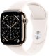 Smartwatch Apple Watch 11 GPS + Cellular 46mm Gold Titanium Sport Band S/M Różowy  (MFD54ZR/A) 1