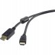 Kabel Renkforce DisplayPort - HDMI 3m czarny (RF-3301446) 1