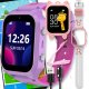 Smartwatch Diaway SMARTWATCH DLA DZIECI ZEGAREK DZIECIĘCY GPS 4G LOKALIZATOR NA KARTĘ SIM GRY LT56 1