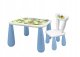 SET LUNA SMERFY STOLIK + KRZESEŁKO BIAŁO NIEBIESKIE 59036667004866 2