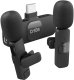 Mikrofon SBS Mikrofony krawatowe SBS z odbiornikiem USB-C 2szt. - czarne 2