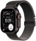 Smartwatch Apple Watch Ultra 3 GPS + Cellular 49mm Black Titanium / Titanium Milanese Loop L Czarny (MF1T4ET/A) 1