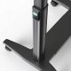 North Bayou GF150G - Profesjonalny elektryczny mobilny stojak TV wózek do telewizorów LCD LED 75" - 120" 10