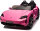 Porsche Taycan Turbo S Różowy 24V Licencjonowany Pojazd Elektryczny 2x90W EDUKAMP 21