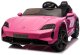 Porsche Taycan Turbo S Różowy 24V Licencjonowany Pojazd Elektryczny 2x90W EDUKAMP 23