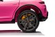 Porsche Taycan Turbo S Różowy 24V Licencjonowany Pojazd Elektryczny 2x90W EDUKAMP 26