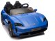 Porsche Licencjonowany Taycan Turbo S Blue 24V Jeździk na Akumulator 2x90W EDUKAMP 17