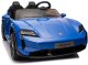 Porsche Licencjonowany Taycan Turbo S Blue 24V Jeździk na Akumulator 2x90W EDUKAMP 18