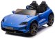 Porsche Licencjonowany Taycan Turbo S Blue 24V Jeździk na Akumulator 2x90W EDUKAMP 19