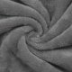 vidaXL Szlafrok z kapturem Ciemnoszary fleece 7