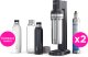 Saturator Brita sodaTRIO Czarny + Dodatkowa butla CO2 + Butelka izolowana 1l biała 2