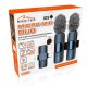 Mikrofon Media-Tech MICRO-MIC DUO - 2x Bezprzewodowy mikrofon krawatowy (zestaw), na klipsie, iOS & Android (OTG), mini, superczuły. USB-C & LIGHTNING 9