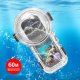 Obudowa Podwodna Wodoodporna Wodoszczelna Futerał Do 60m Do Insta360 X5 / X 5 / Pu760t 5