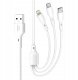 Kabel USB Hello Case USB-C - microUSB 1 m Biały (CABL0045) 2
