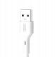 Kabel USB Hello Case USB-C - microUSB 1 m Biały (CABL0045) 3
