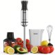 Blender Solac BLENDER RĘCZNY WIELOFUNKCYJNY MIKSER STALOWE OSTRZA 1500W 1
